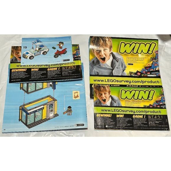 Lego City Manuals Only 3661 All 3 & 3367 & 7286 All in Very Good Shape - Picture 3 of 4